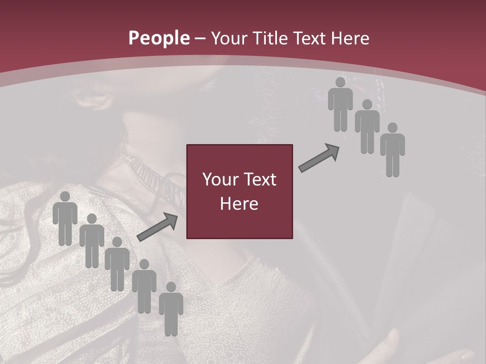 Modern Kiss Glass PowerPoint Template