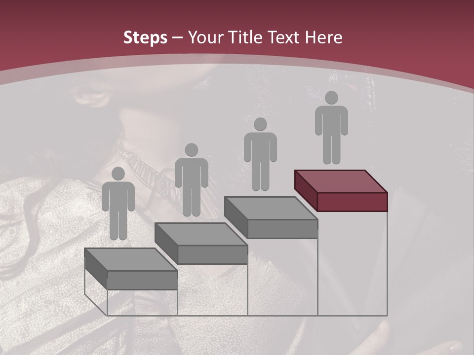 Modern Kiss Glass PowerPoint Template