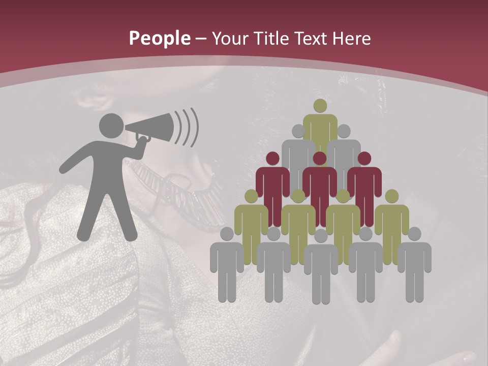 Modern Kiss Glass PowerPoint Template