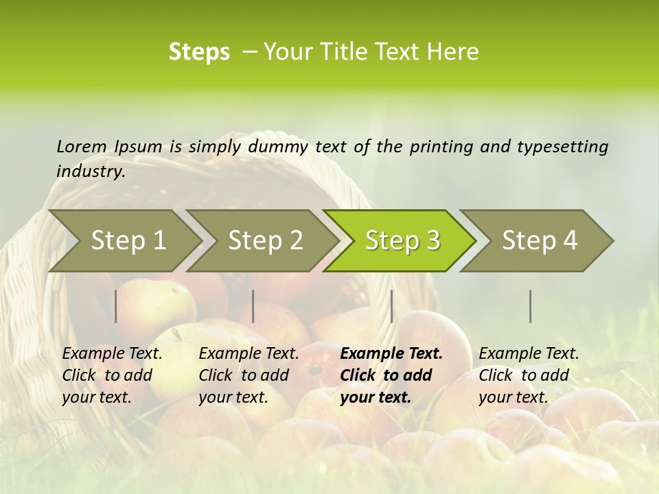 Sunlight Crop Bunch PowerPoint Template
