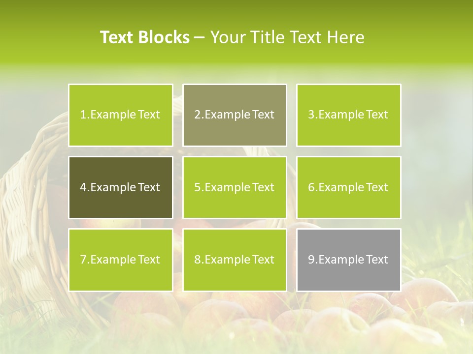 Sunlight Crop Bunch PowerPoint Template