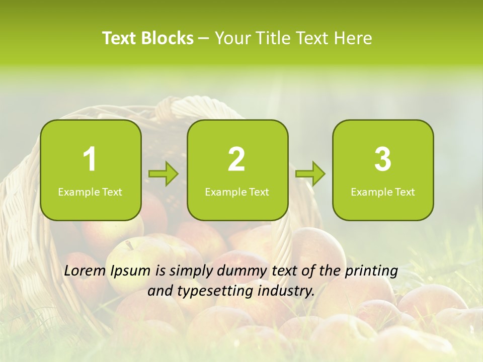 Sunlight Crop Bunch PowerPoint Template