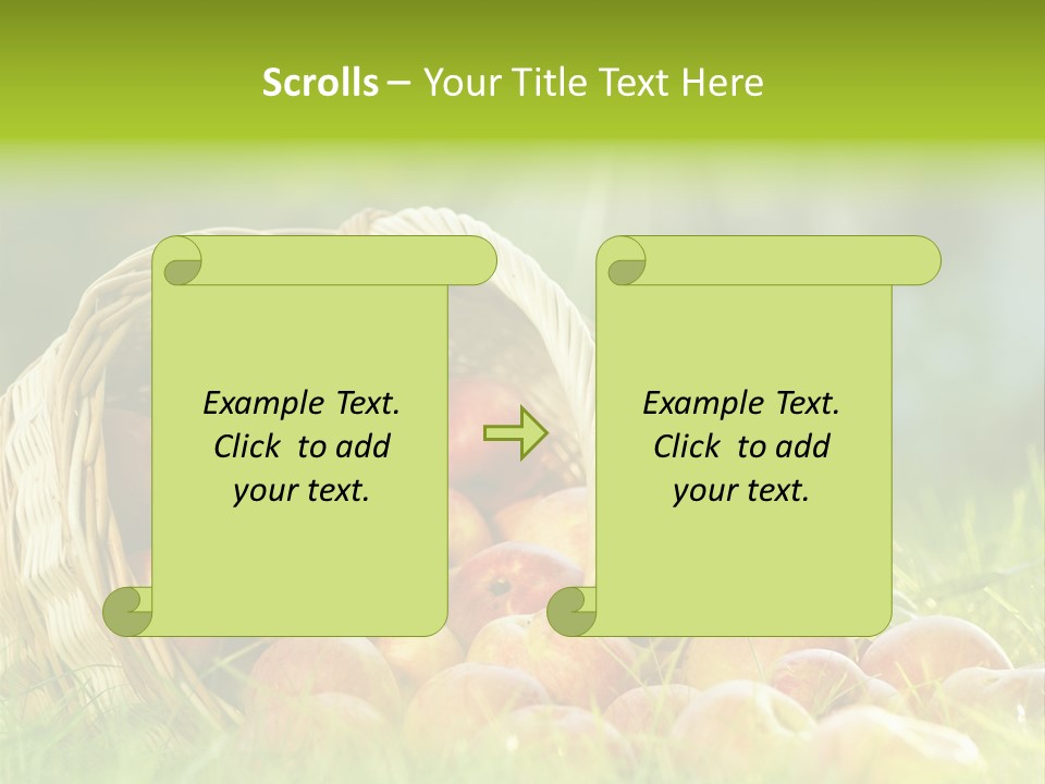 Sunlight Crop Bunch PowerPoint Template