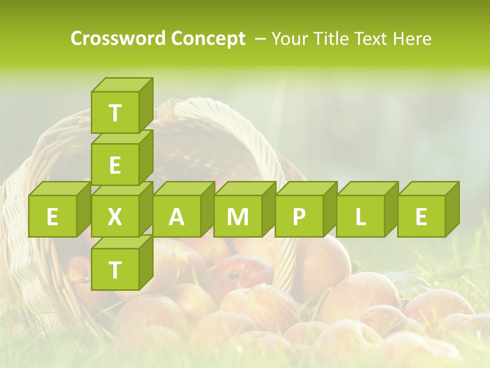 Sunlight Crop Bunch PowerPoint Template