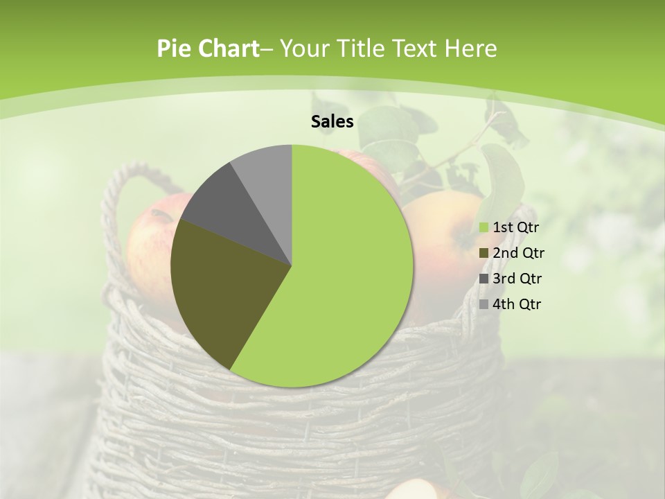 Herbstlich Apfelbaum Erntezeit PowerPoint Template