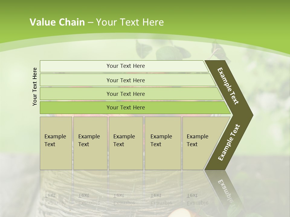 Herbstlich Apfelbaum Erntezeit PowerPoint Template