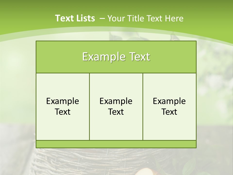 Herbstlich Apfelbaum Erntezeit PowerPoint Template
