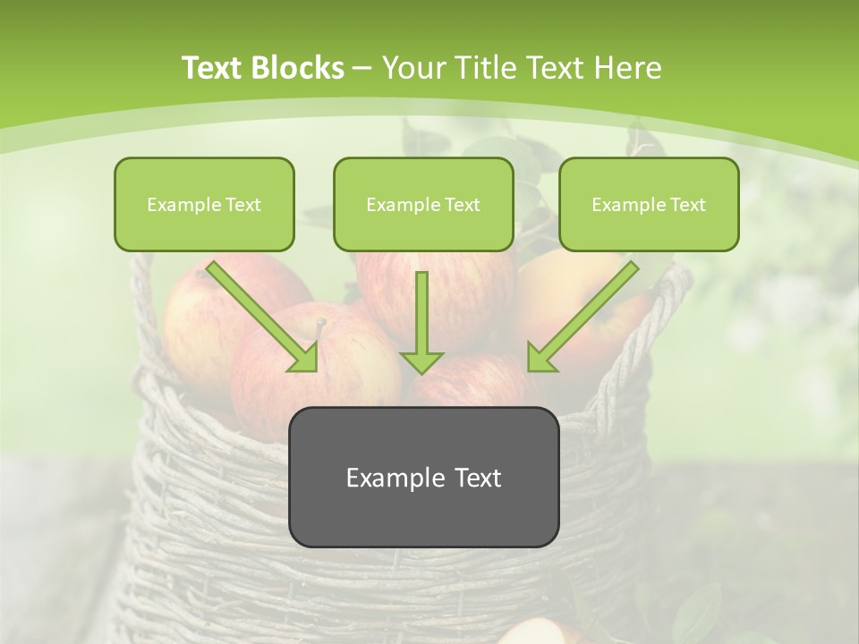 Herbstlich Apfelbaum Erntezeit PowerPoint Template