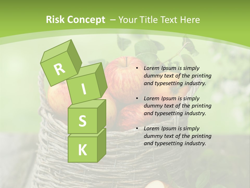 Herbstlich Apfelbaum Erntezeit PowerPoint Template