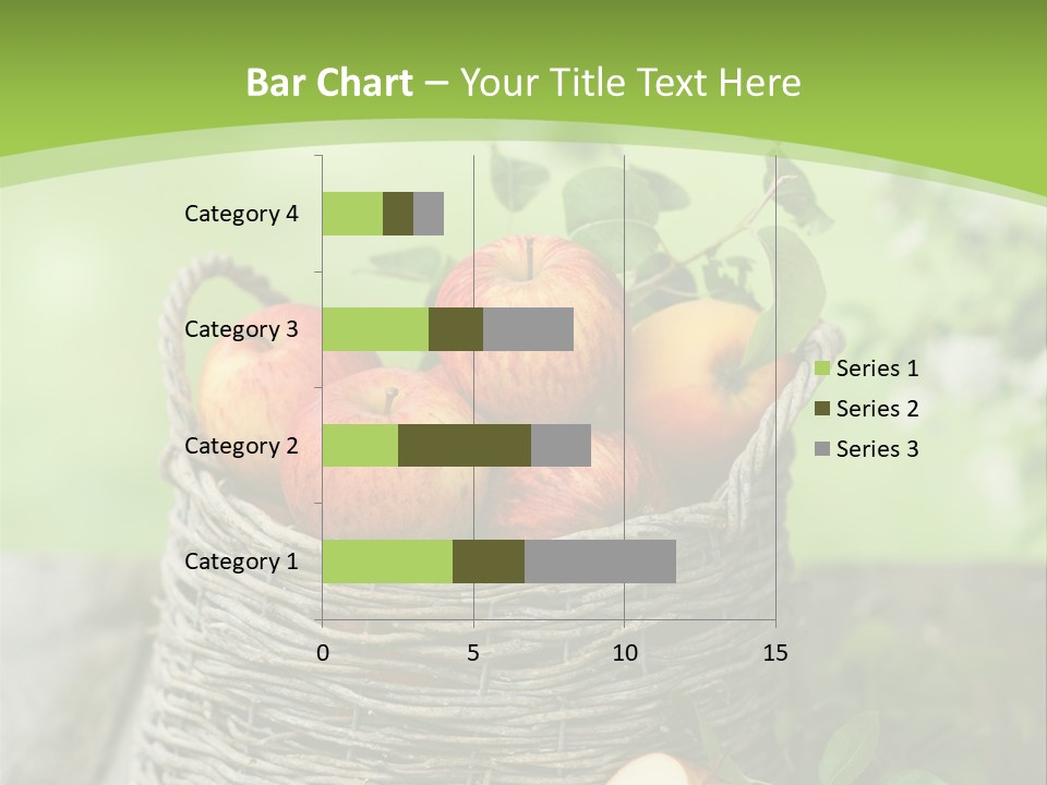 Herbstlich Apfelbaum Erntezeit PowerPoint Template