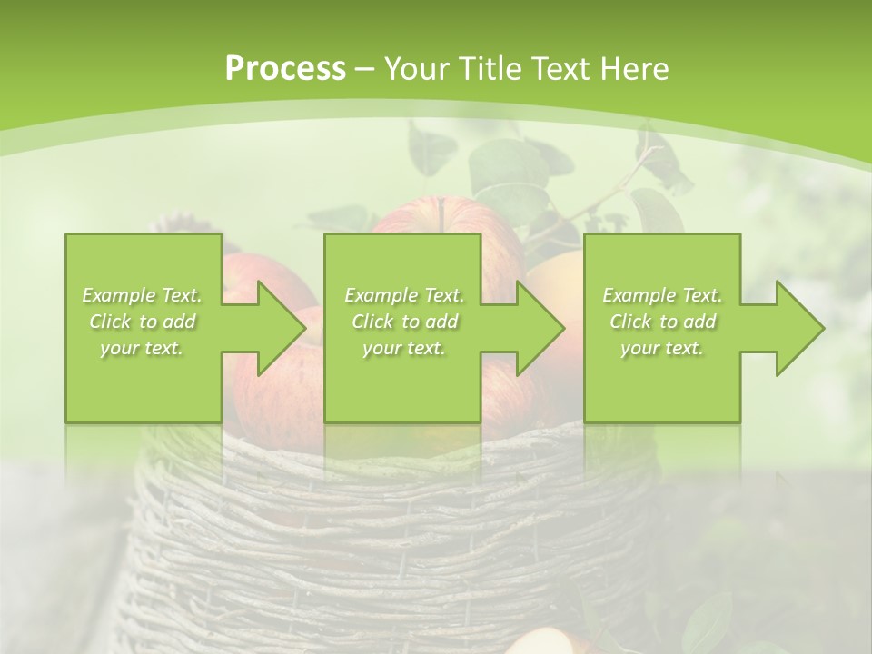 Herbstlich Apfelbaum Erntezeit PowerPoint Template