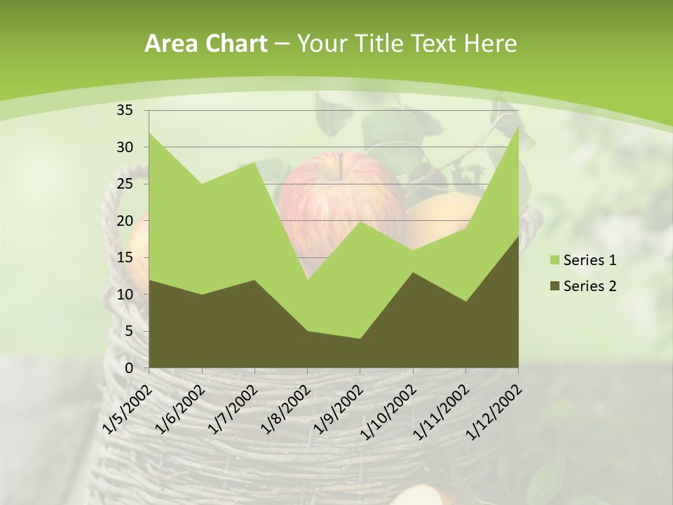Herbstlich Apfelbaum Erntezeit PowerPoint Template