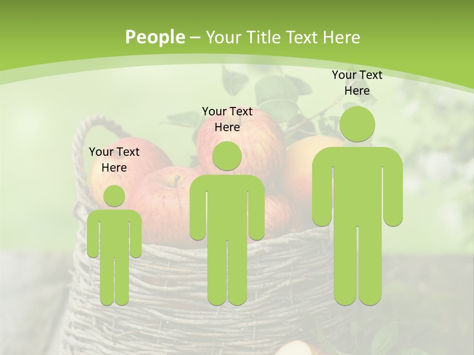 Herbstlich Apfelbaum Erntezeit PowerPoint Template