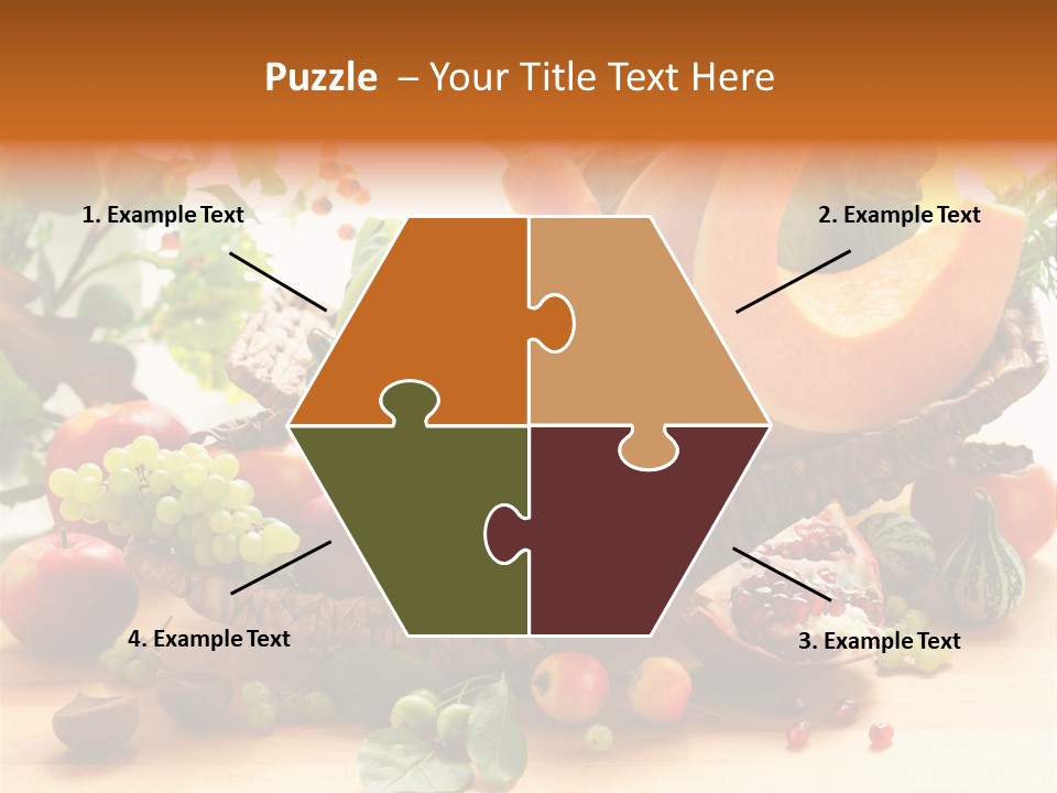 Food Diet Green PowerPoint Template