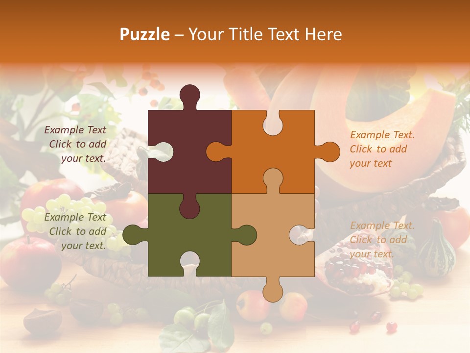 Food Diet Green PowerPoint Template