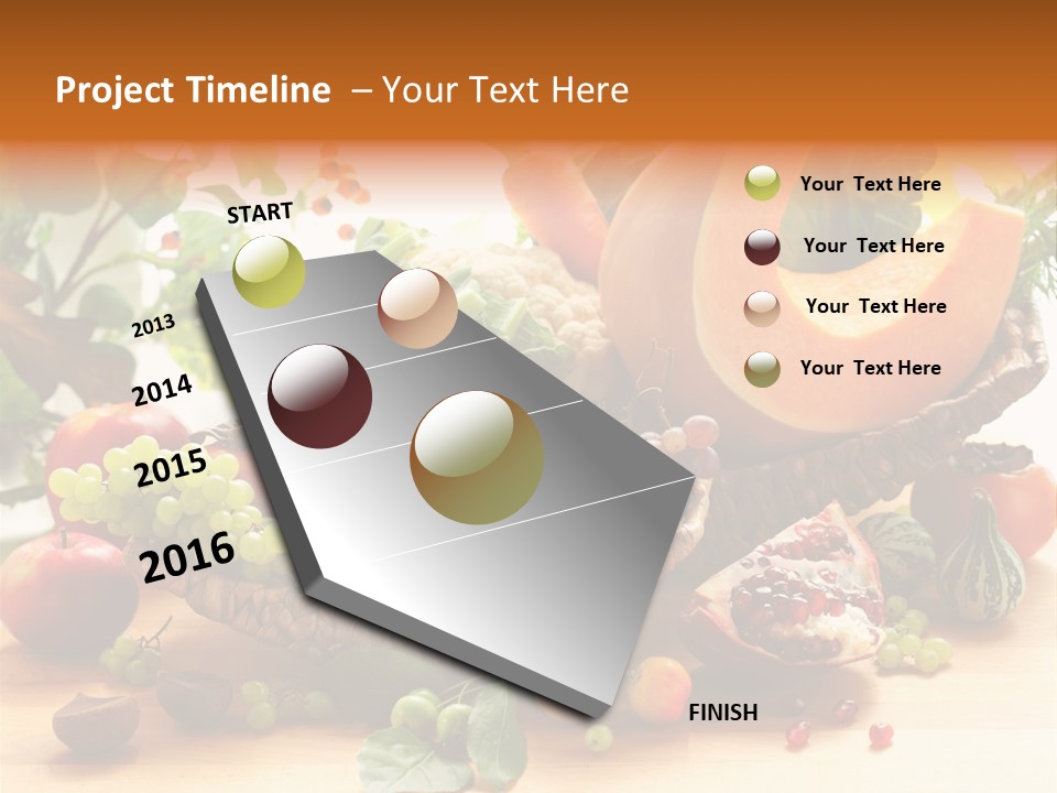 Food Diet Green PowerPoint Template