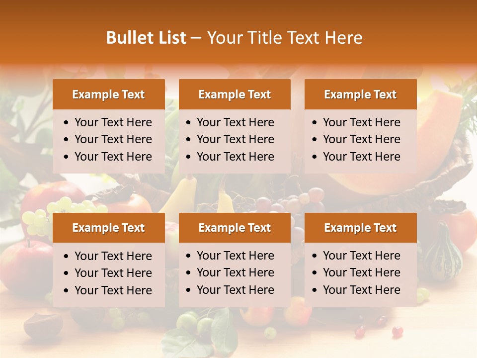 Food Diet Green PowerPoint Template