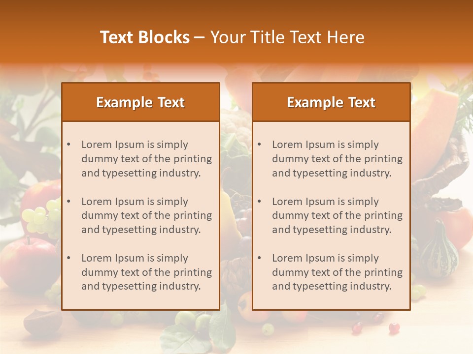 Food Diet Green PowerPoint Template