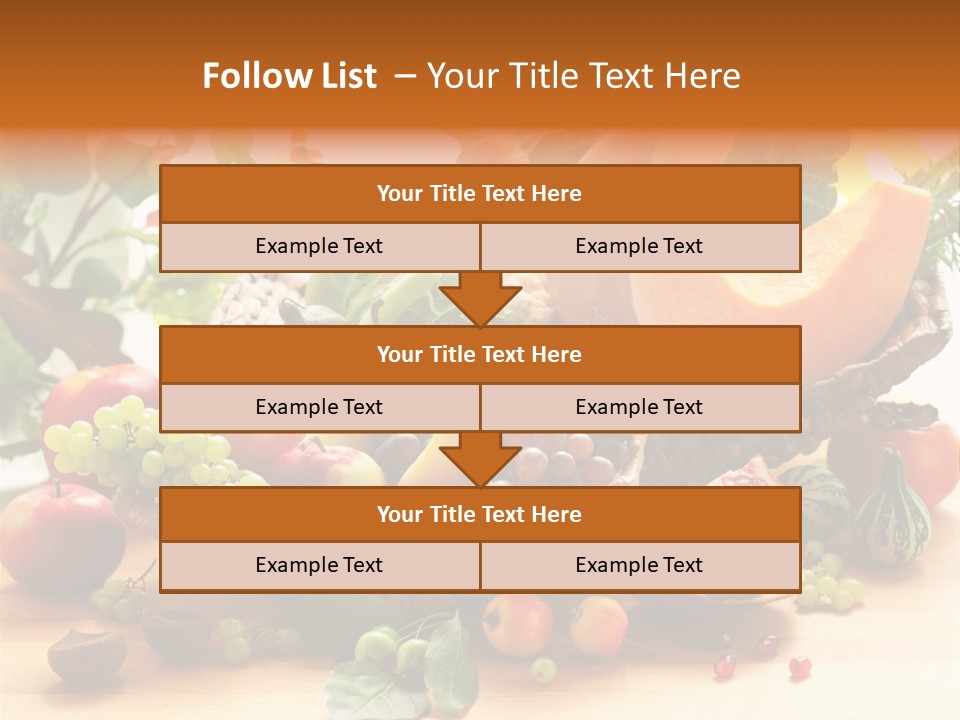 Food Diet Green PowerPoint Template