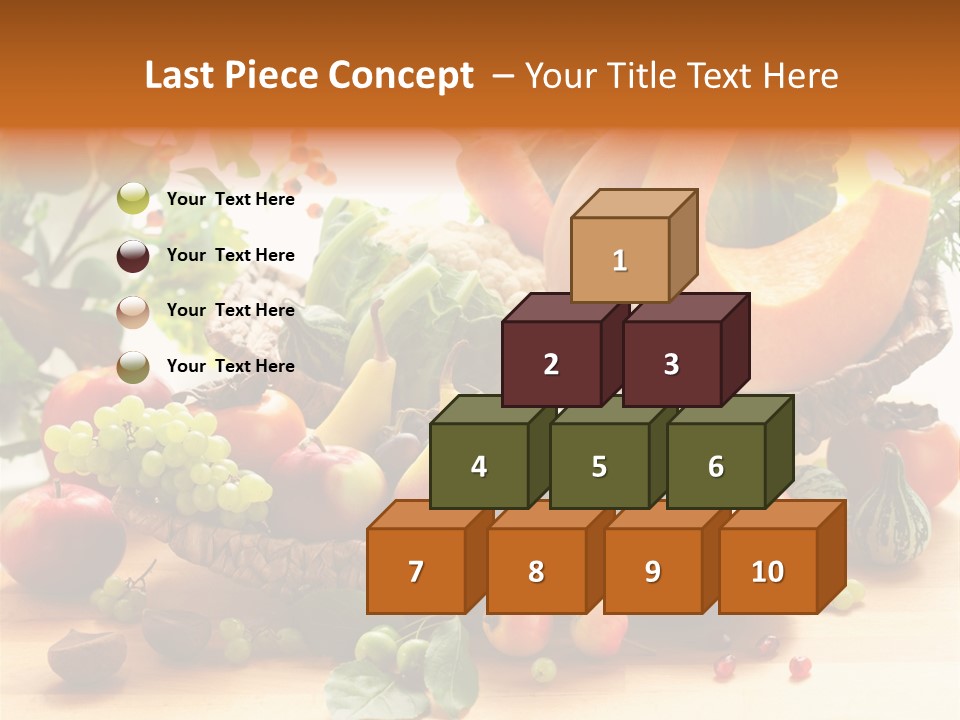 Food Diet Green PowerPoint Template