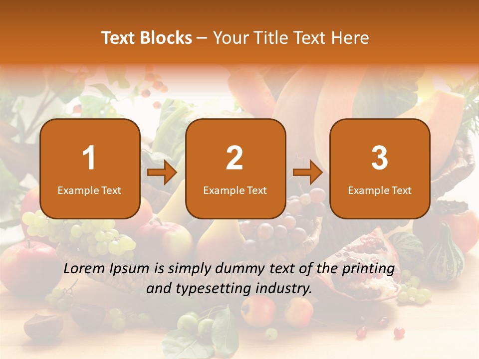 Food Diet Green PowerPoint Template