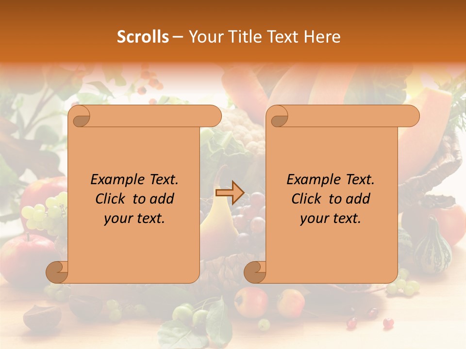 Food Diet Green PowerPoint Template