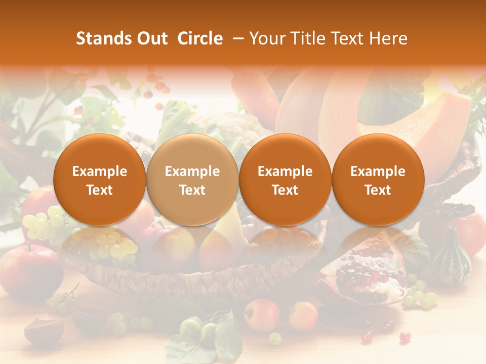 Food Diet Green PowerPoint Template