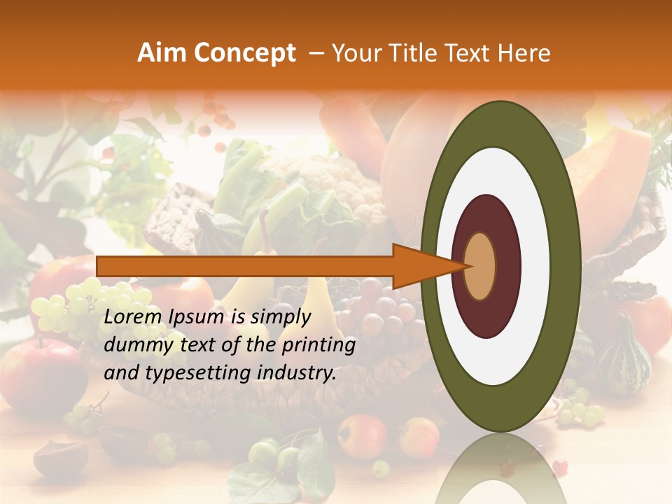 Food Diet Green PowerPoint Template