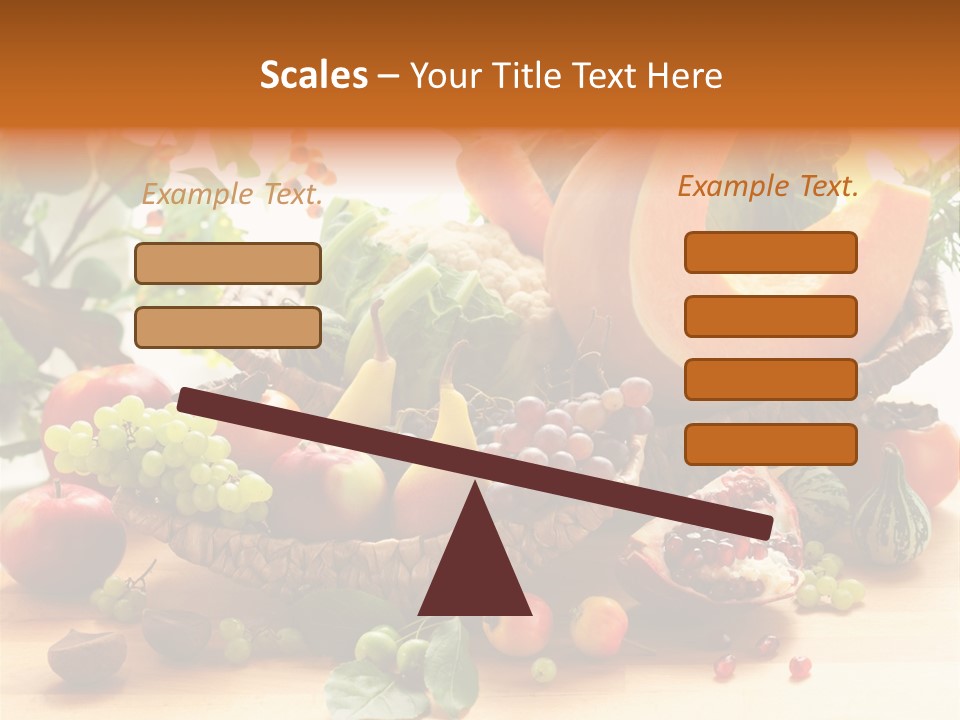 Food Diet Green PowerPoint Template