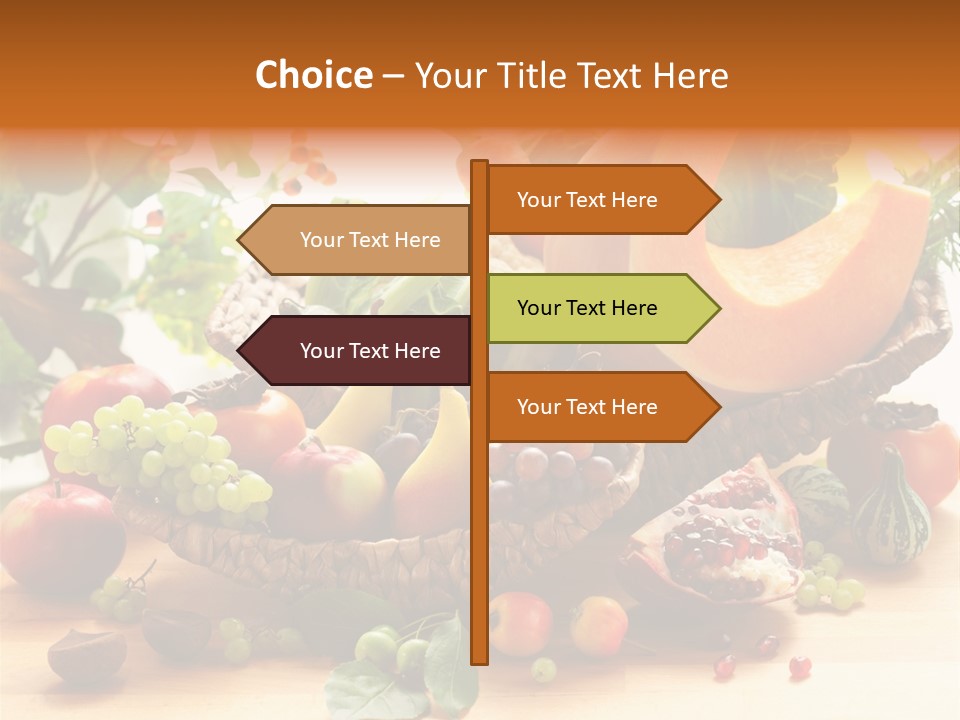 Food Diet Green PowerPoint Template