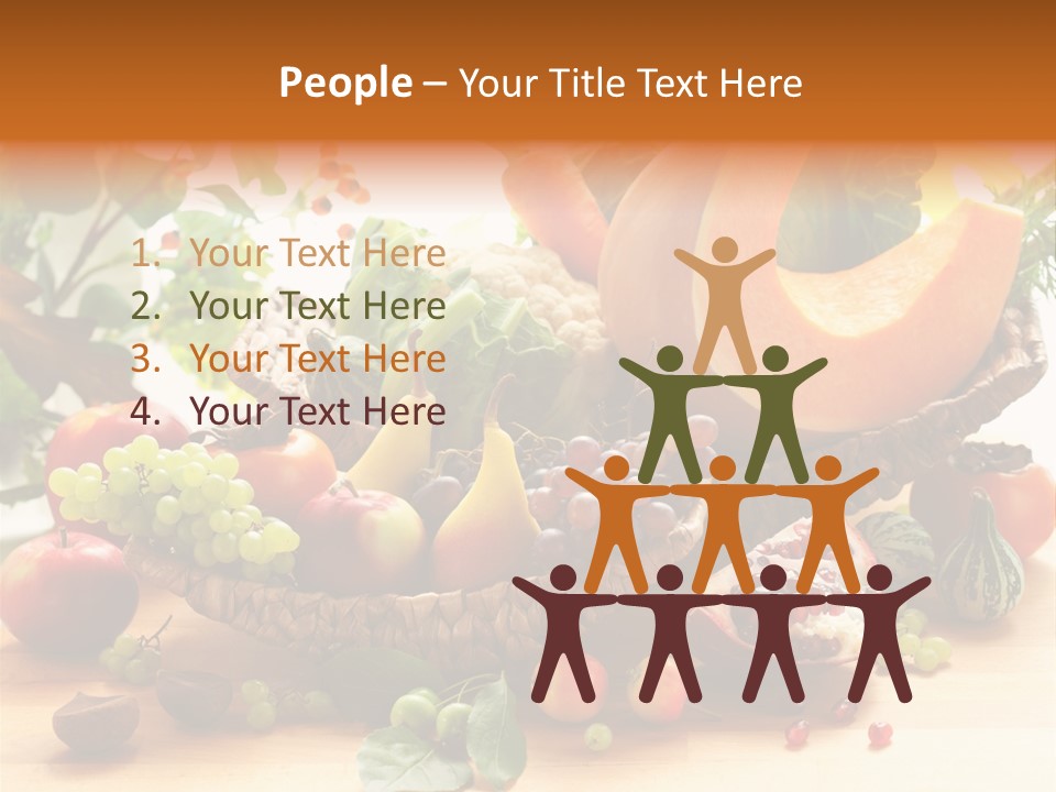 Food Diet Green PowerPoint Template