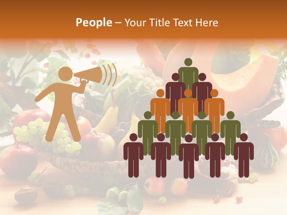 Food Diet Green PowerPoint Template