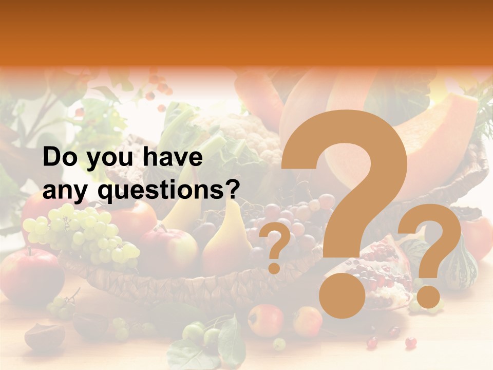 Food Diet Green PowerPoint Template