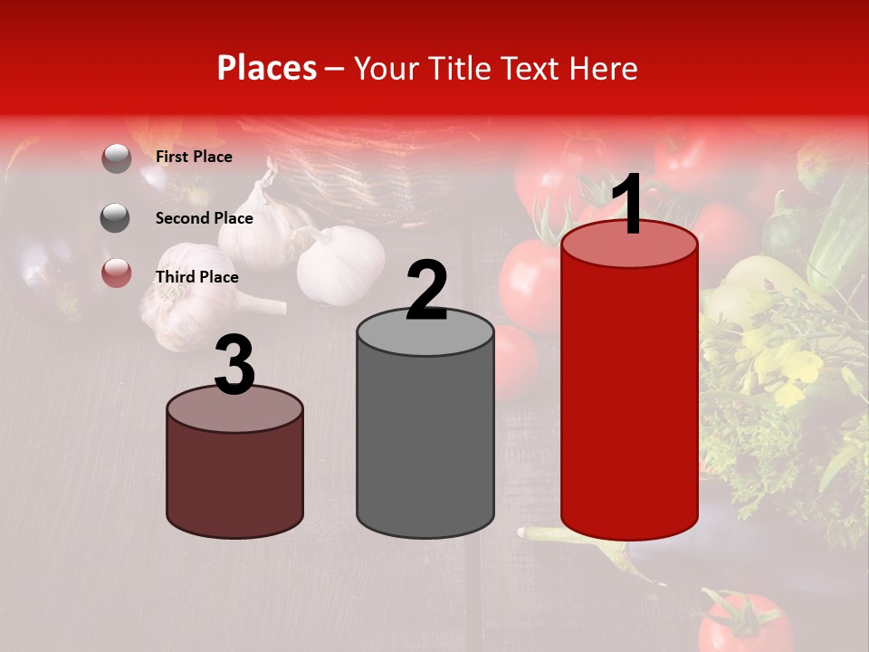 Market Kitchen Fresh PowerPoint Template