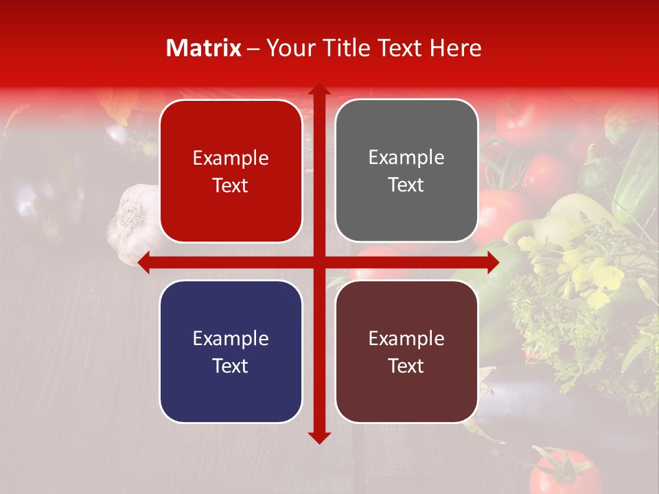 Market Kitchen Fresh PowerPoint Template