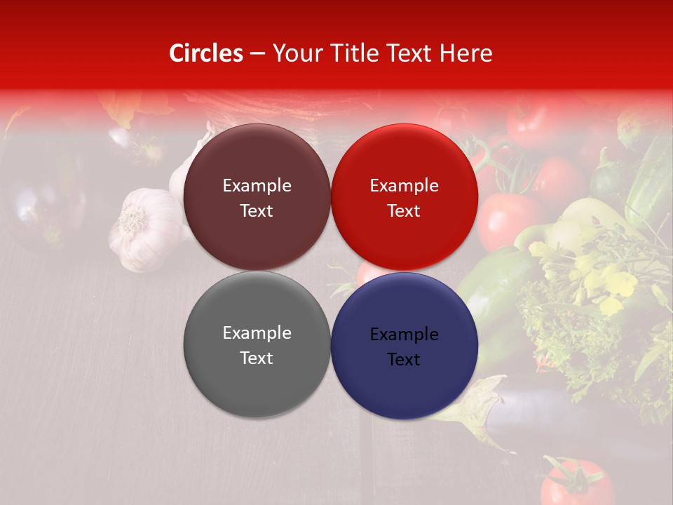 Market Kitchen Fresh PowerPoint Template