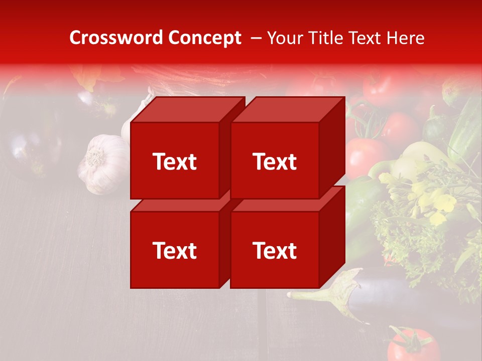 Market Kitchen Fresh PowerPoint Template