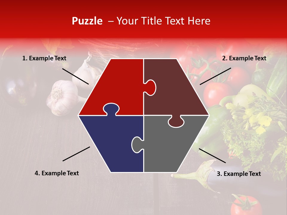 Market Kitchen Fresh PowerPoint Template