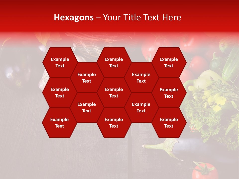 Market Kitchen Fresh PowerPoint Template