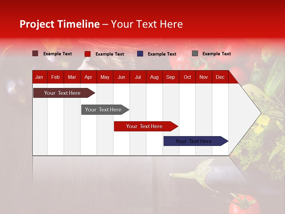 Market Kitchen Fresh PowerPoint Template