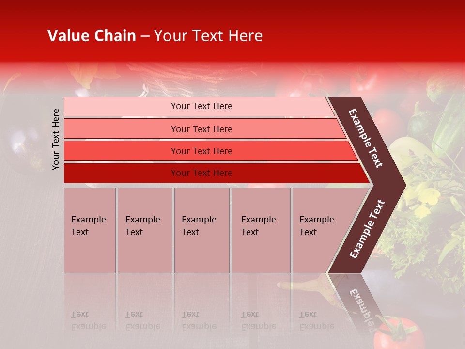 Market Kitchen Fresh PowerPoint Template