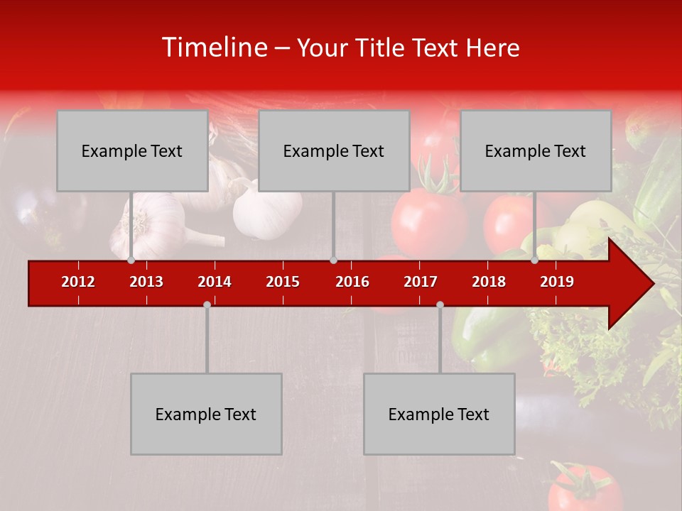 Market Kitchen Fresh PowerPoint Template