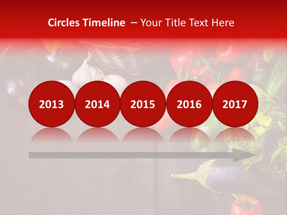 Market Kitchen Fresh PowerPoint Template