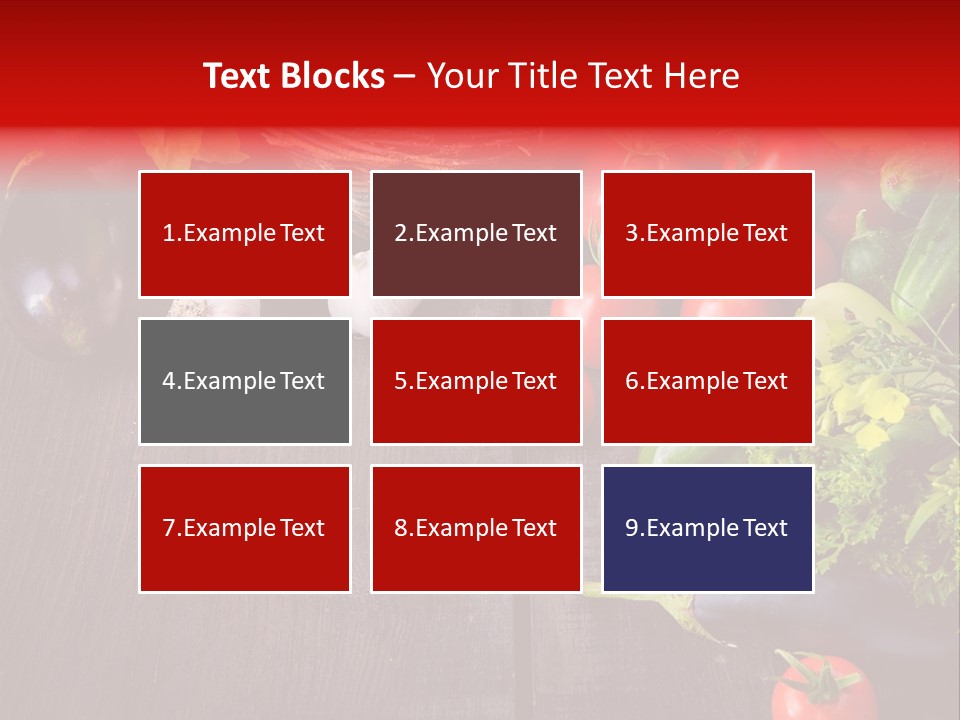 Market Kitchen Fresh PowerPoint Template