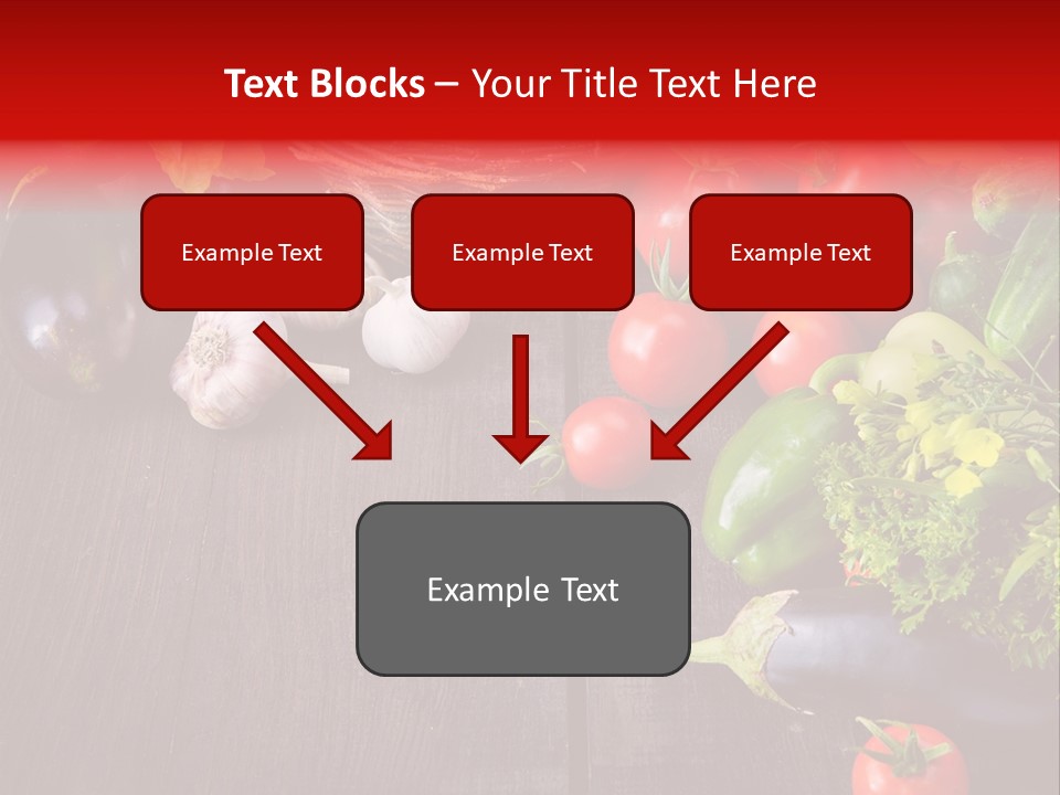 Market Kitchen Fresh PowerPoint Template