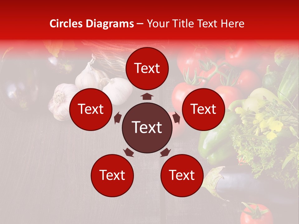 Market Kitchen Fresh PowerPoint Template