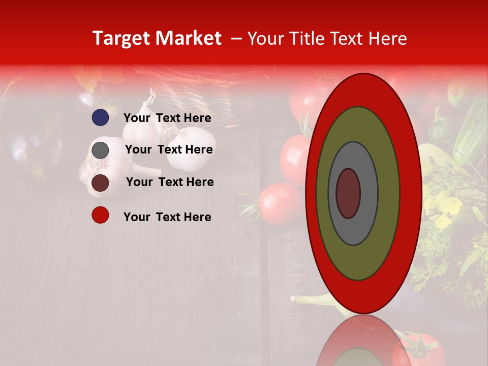 Market Kitchen Fresh PowerPoint Template