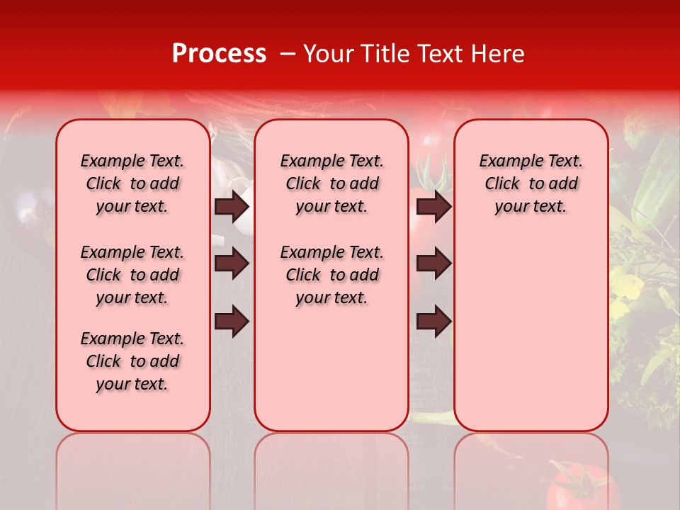 Market Kitchen Fresh PowerPoint Template