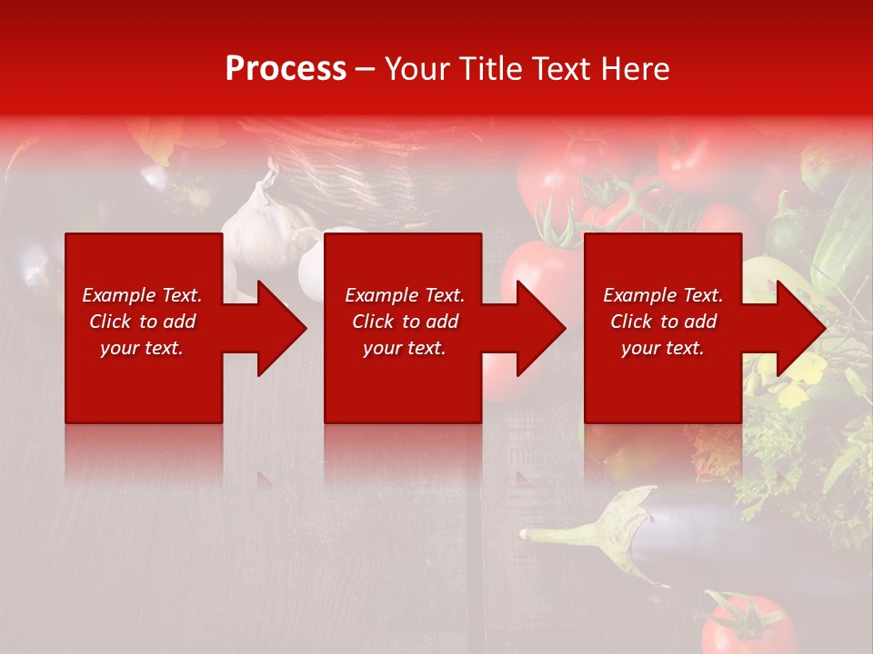 Market Kitchen Fresh PowerPoint Template