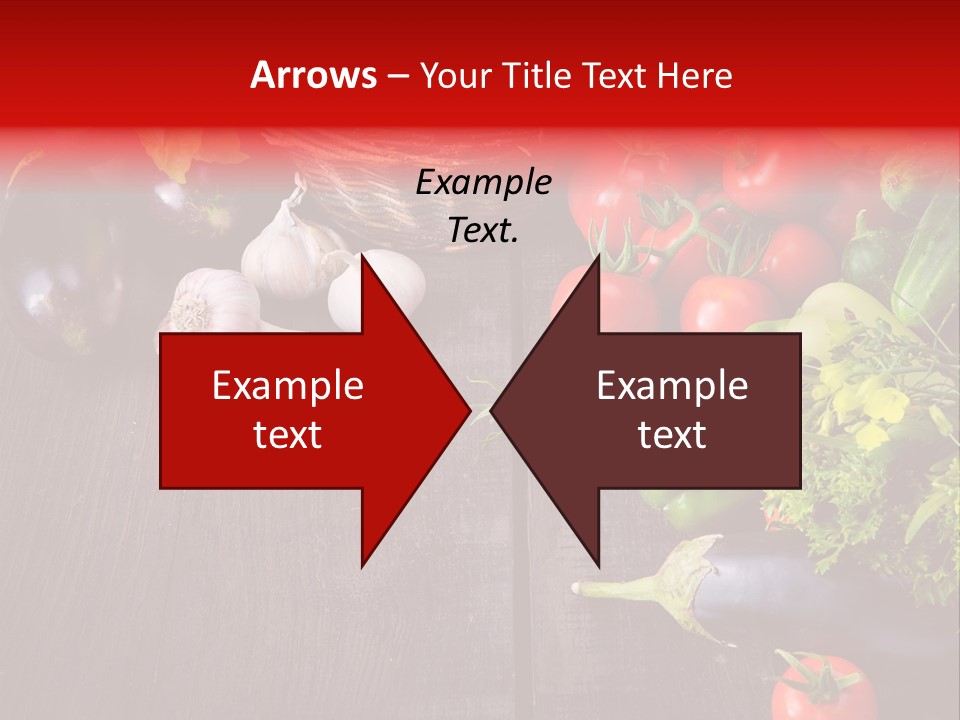 Market Kitchen Fresh PowerPoint Template